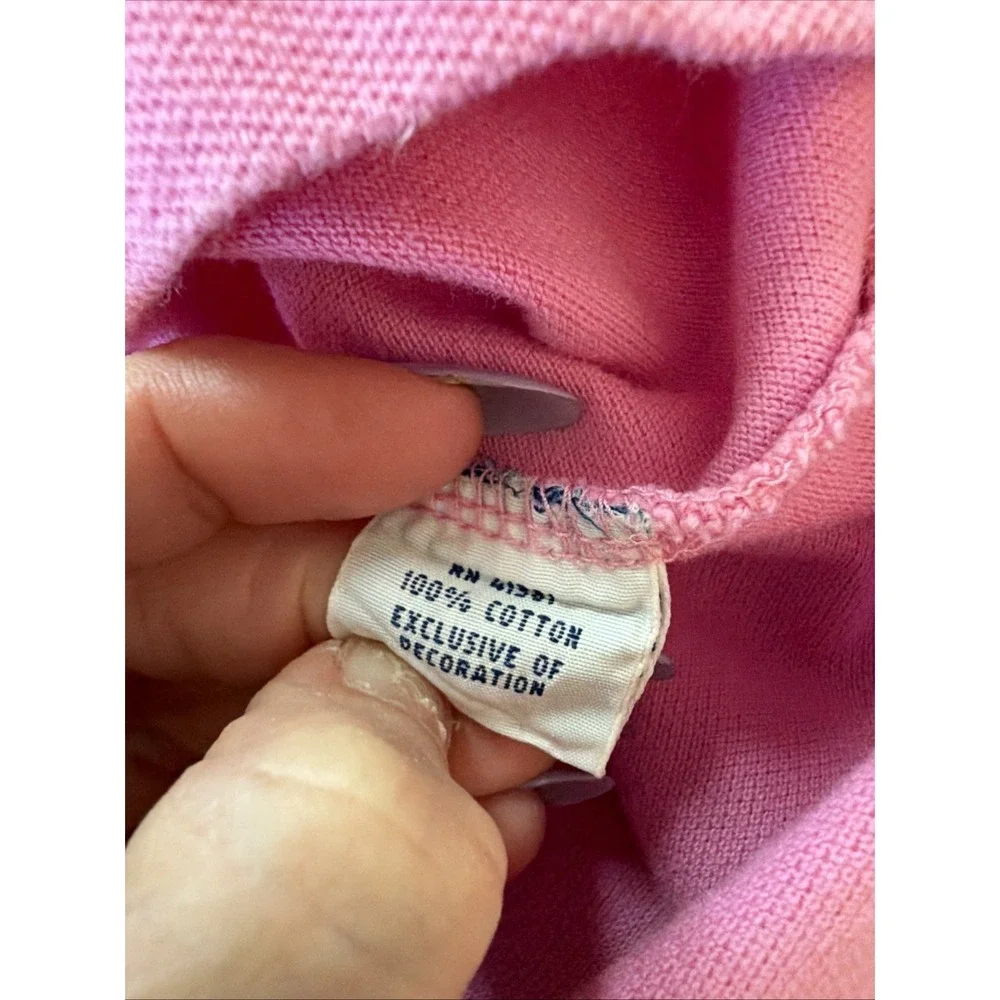 Vintage‎ Y2K Men's Ralph Lauren Polo Shirt Sz XXL Pullover Pink w/blue Horse 2XL